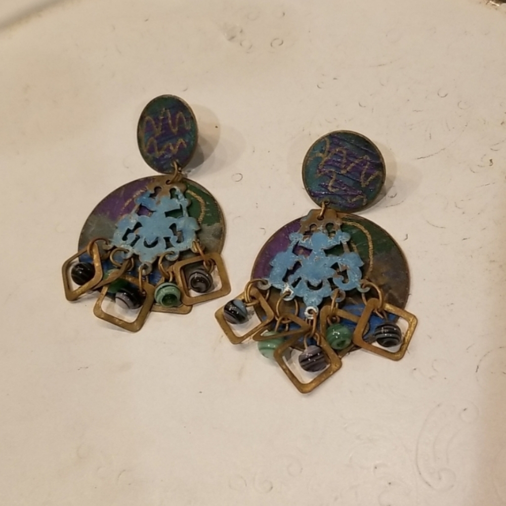 Vintage Layered Earrings